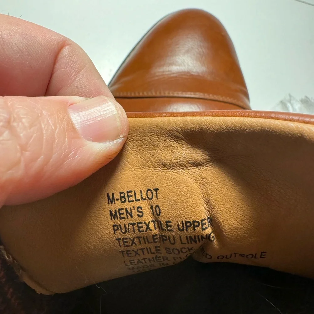 Retro Steve Madden Brown & Gray Zip Side Men’s 10 Boots - Picture 8 of 9